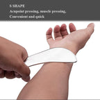 FeelFree Sport Stainless Steel Guasha Scraping Massage Tool-Muscle Scraper Tool for Soft Tissue, Physical Therapy for Back, Legs, Arms, Neck, Shoulder (A)