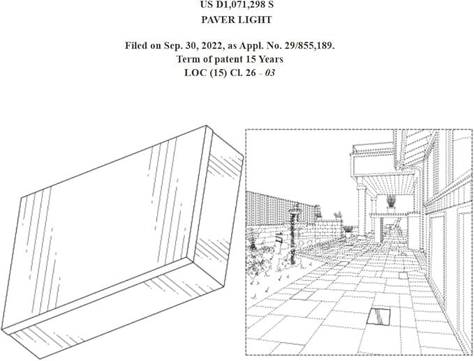 LUMENGY Paver Light 3×6 Inch (2.95 X 5.9), Warm White Glare-Free Illumination for Driveways, Pathways, Pool Deck & Patios, 12V AC/DC, Waterproof & Drive-Over Rated