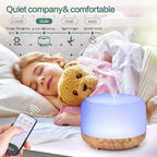YIKUBEE Oil Diffuser with Essential Oils Set, 500ml Diffuser, 6x10mL Essential for diffusers for Home, Aromatherapy Humidifier, Diffusers for Essential Oils Large Room