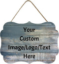 Personalized Custom Wooden Signs with Any Text Name for Home Door Man Cave Bar Family Farmhouse Decorative Home Kitchen Rustic Wall Decor