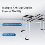 Waterdrop Water Filter Stainless Steel Stand, with Rubberized Non-Skid Feet, Replacement for Berkey® Water Filter System, King Tank Gravity-fed Water Filter System