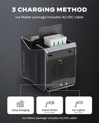 Silonn 168 Wh Detachable Battery for 12 Volt RV Ice Maker, Specially Equipped SLIM39 Series Portable Ice Maker (Adapter not Included)