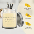 1OAK Vanilla Coworker Candle - Office Gifts for Coworkers - Funny & Farewell Gifts for Women, Men & Colleagues