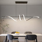 Modern Chandelier, Dimmable LED Pendant Light, Ring Chandelier for Living Room, Dining Room, Kitchen, Bedroom