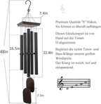 ASTARIN Large Wind Chimes Outdoor 48 Inch Sympathy Wind Chime with 5 Heavy Aluminum Tubes Tuned Soothing Melody, Memorial Wind Chimes for Outside Decoration (Patio, Garden, Yard)