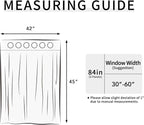 Easy-Going Blackout Curtains for Bedroom, Solid Thermal Insulated Grommet and Noise Reduction Window Drapes, Room Darkening Curtains for Living Room, 2 Panels (42x45 in, Camel)