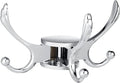 Heavy Duty Swivel Coat Hook Space Saving Towel Rope Hook Wall Mount Triple Swing Arms for RV Bathroom Kitchen Garage,Polished Chrome