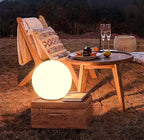 10 In LED Globe Light w/Remote, 16 RGB Colors 4 Modes & 8 Dimmable Brightness LED Ball Light Sphere Lamp, Rechargeable Orb Night Light Waterproof Outdoor Globe Lamp for Home/Yard/Lawn/Party/Pool Decor