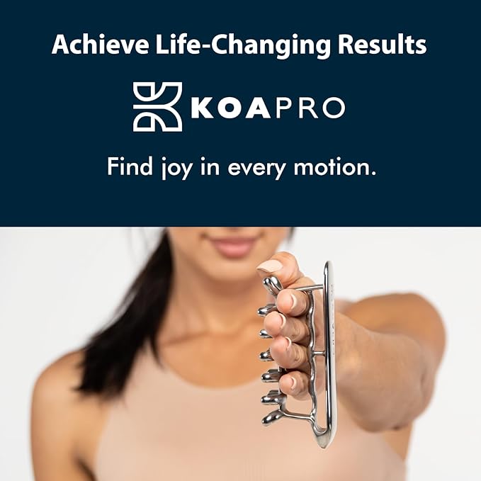 KOAPRO Facial Facia Blaster Tool for Sensitive Fascia Blasting - Face Gua Sha Tool Helps Lymphatic Drainage and Cellulite Reduction, Neck and Face Fascia Roller for Tight Skin, Deep Tissue Massager