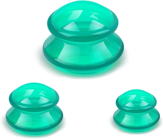 Silicone Cupping Therapy Sets, Cupping Kit for Massage Therapy,Anti Cellulite Cup, for Cellulite Reduction Joint Pain Muscle Pain
