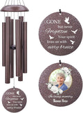 Personalized Sympathy Wind Chime, Memorial Wind Chimes in Memory of a Loved One Gift, Memorial Gifts Wind Chimes for Outside Patio Home or Garden Decor