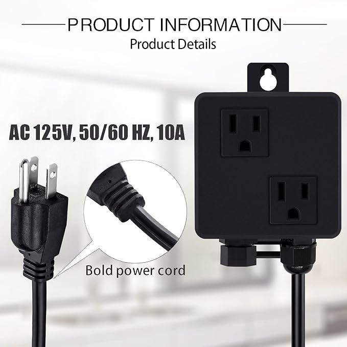 SinkTop Air Switch Kit (Long Full Brass Button) for Disposal, Dual Outlet, (Matte Black)