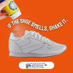 Gran's Remedy Scented Foot Powder - Effective Odor Eliminator & Moisture Absorbing Shoe Deodorizer for Shoes and Feet - Travel Size Freshness - Citrus