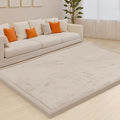 ACOMOPACK Baby Play Mat for Floor,1.3" Thick Memory Foam Area Rug for Living Room,Soft Velvet Crawling with Non-Slip Bottom for Kid,Toddler,79"×157" Tummy Time Nursery Rugs,Yoga（Beige）