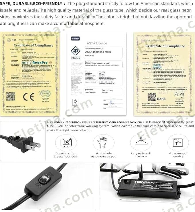 Auto Detailing Shop GLASS Neon Signs,GLASS Neon Light for Office Cafe Party Man Cave Neon Light Art Wall Lights 24 X 20 Inches