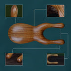 Natural Wooden Nose Guasha Massage Tools Anti-Static, Eyes Facial Wood Gua Sha Tool,face Manual Massager Tool, Multifunctional Handheld Meridians Acupoint Massage Tool,1 Pieces.
