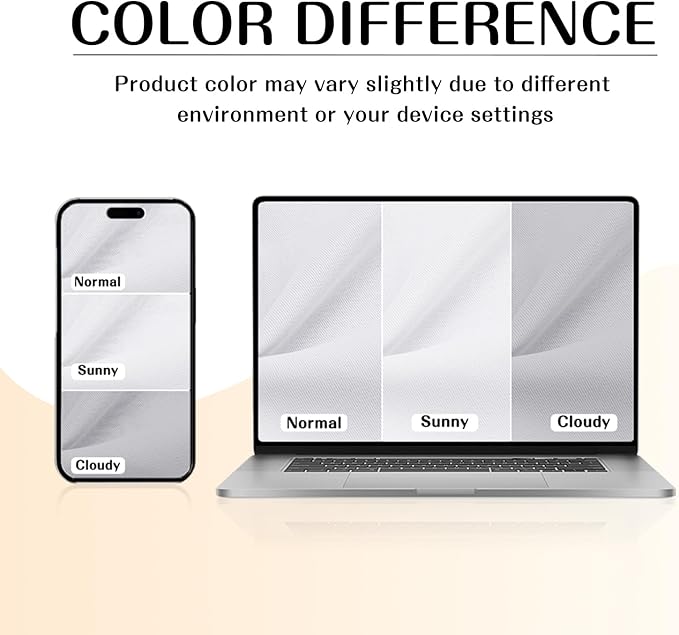 ChrisDowa Small Window Curtains for Kitchen and Bedroom - Grommet Short Thermal Insulated Room Darkening Curtains (2 Panels, Greyish White, 42 x 36 Inch)