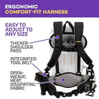 ProTeam Commercial Backpack Vacuum Cleaner, ProVac FS 6 Vacuum Backpack with HEPA Media Filtration and Residential Cleaning Service Kit, 6 Quart, Corded