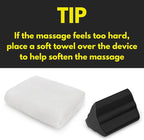 Piriformis Massage Roller with 3 Different Heads for Targeted Trigger Point Pressure, Relieve Pain and Tightness in The Low Back and Sciatica (Hard Density)