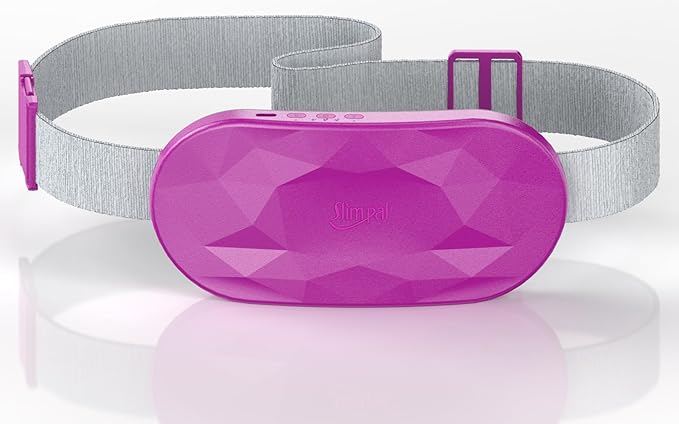 Slimpal AI Portable Heating Pad for Period Cramps, AI Smart Chip Long Safe Heat, Electric Cordless Back Belly Heating Pad for Menstrual Relief, Wearable Heat Belt Gifts for Her Women Girl, Dark Violet
