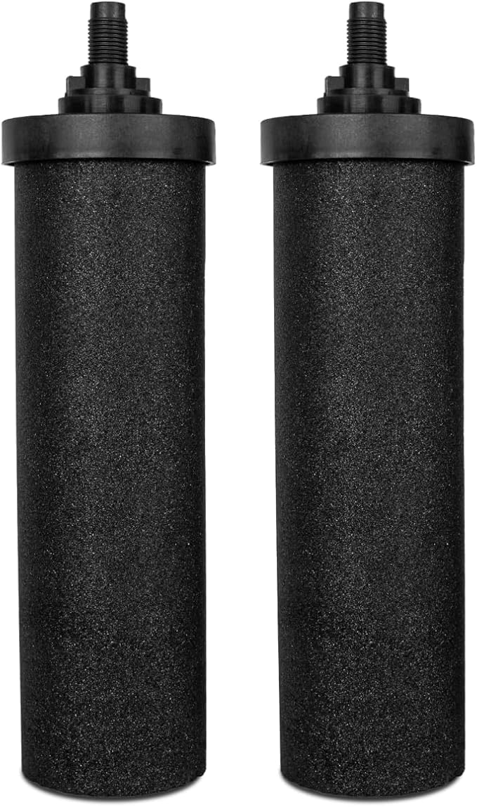 AquaEasy BB9 Activated Carbon Water Filter Candle(2 Pcs) Replacement Gravity Water Filter Candle Compatible With Gravity Filter System