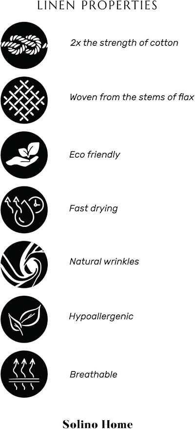 Solino Home Linen Soft Grey Table Runner 120 Inches Long - 100% Pure Linen Hemstitch 14 x 120 Inch Table Runner for Dining, Fall, Autumn, Thanksgiving - Classic Hemstitch