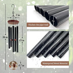 ASTARIN Personalized Wind Chimes Outdoor Deep Tone,35'' Customized Memorial WindChimes for Loss of Loved One,Melody Wind Chime Unique as Sympathy Gift,Home Décor for Garden