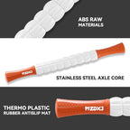 Muscle Roller Stick for Athletes - Deep Tissue Fascia Blaster & Roller Massager for Myofascial Pain Relief - Handheld Physical Therapy & Recovery Tool(Orange White-18 inch)