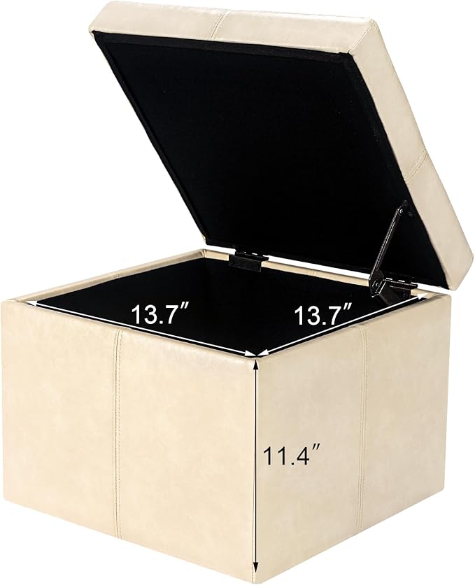 Adeco Storage Ottoman