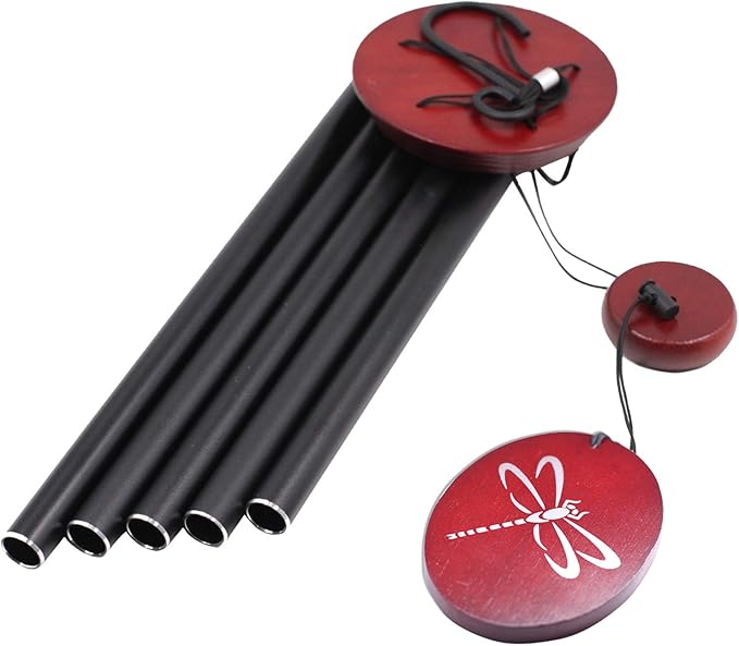 Wind Chimes for Outside, 33 Inch Wind Chimes Outdoor Tuned Soothing Melody, Memorial Wind Chime Sympathy Gifts for Loss of Loved One Prime. Garden Wind Chime. Dragonfly