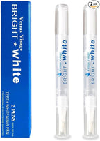 Venus Visage Award Winning Teeth Whitening Pen, 20+ Uses - Teeth whitening Kit Professionally formulated - Best Teeth whitening Gel Pen Teeth Whitener - Low Sensitivity (Mint) (0.07 Fl Oz (Pack of 2))