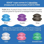 Silicone Cupping Therapy Set Professional Massage Cupping Cups for Cupping Therapy 4 Cup Kit for Massage, Myofascial Release, Cellulite Reduction (Lure Green)