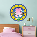 Speed Hero Wall Decal – Removable Vinyl Wall Art with Chaos Emerald Design – Gaming Room, Bedroom & Playroom Decor (Speed Hero)