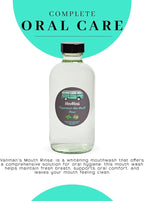 Vanman's - VanMan's Peppermint Aloe Mouth Rinse (8 Ounce) - Aloe, Fresh Mint Remineralizing Mouthwash for Gum Health, Bad Breath and Dry Mouth