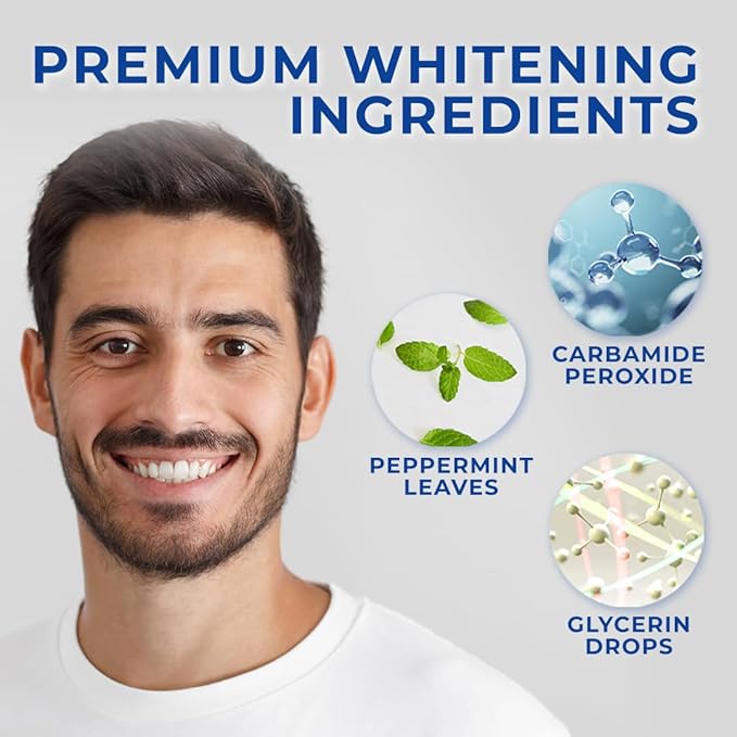 Venus Visage Award Winning Teeth Whitening Pen, 20+ Uses - Teeth whitening Kit Professionally formulated - Best Teeth whitening Gel Pen Teeth Whitener - Low Sensitivity (Mint) (0.07 Fl Oz (Pack of 2))