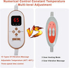 Slimming Electric Belt Hot Compress Electrified Heating Massage Pads for Lower Back Pain Far Infrared Heating Pads Lower Back Abdomen 7 Heat Settings up to 149°F