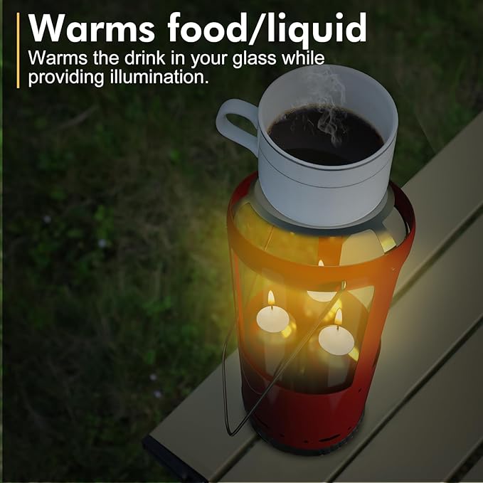 Candle Lantern, Camping Gear for Campers Use, Without Candles