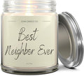 1OAK Vanilla Candle - Best Neighbor Gift for Christmas and Housewarming - Thank You Present for Women and Men