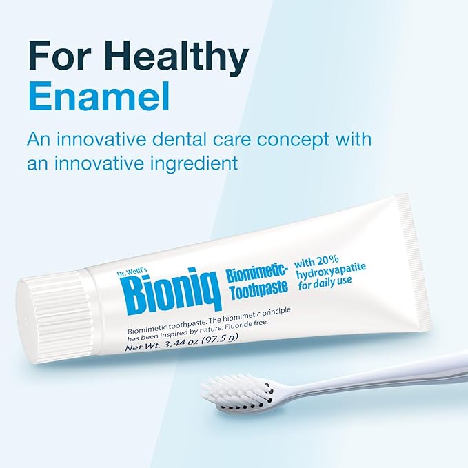 Bioniq Classic Biomimetic Toothpaste with 20 Percent Hydroxyapatite I Clinically Tested I 3.44 oz