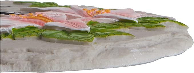 Spoontiques - Garden Décor - Hummingbird Stepping Stone - Decorative Stone for Garden