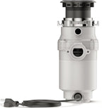 Waste King Garbage Disposal for Kitchen Sink with Power Cord, Compact Food Waste Disposer, L-111
