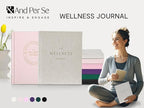 And Per Se Wellness Journal, Undated Daily Wellness Planner to Practice Positive Thinking, Mindfulness & Reflection, 91 Days Self-Care Journal For Women & Men (Pale Pink)