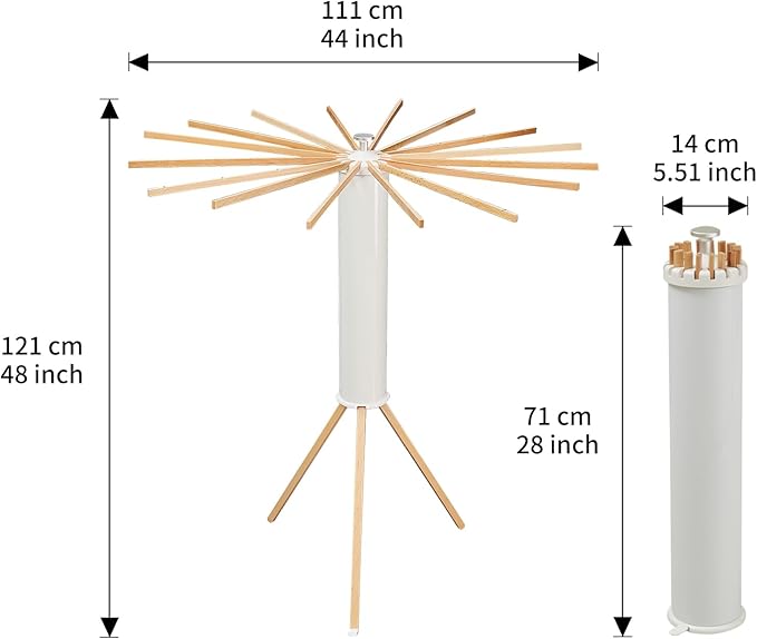 Clothes Drying Rack Tripod,Laundry Hanger Dryer Rack,Portable Drying Rack,Outdoor Clothes Rack-Drying Rack Clothing Laundry Bedroom Household Wooden-16rods