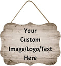 Personalized Custom Wooden Signs with Any Text Name for Home Door Man Cave Bar Family Farmhouse Decorative Home Kitchen Rustic Wall Decor