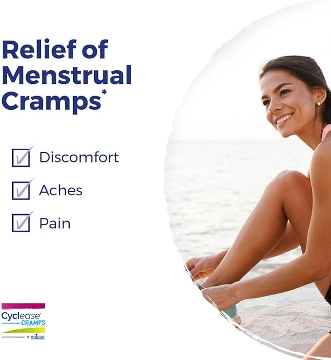 Boiron Cyclease Cramps for Relief from Menstrual Cramps, Aches, Pain, and Discomfort - 120 Count (2 Pack of 60)