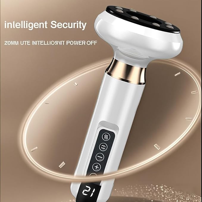 Handheld Cellulite Massager Tool- Elouris Cellulite Tool, 3 in 1 Vacuum Cupping kit, 12-Level Adjustable Cupping kit for Massage Therapy、Cupping Machine.(White)