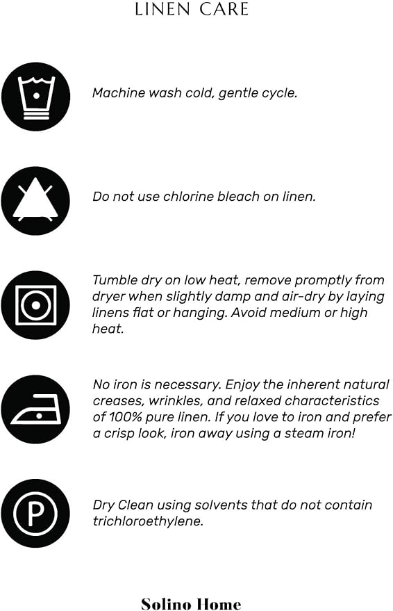 Solino Home Linen Table Runner 72 Inches Long - 100% Pure Linen Birch Table Runner 14 x 72 Inch for Fall, Autumn, Thanksgiving - Fete