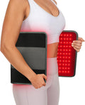 Comfytemp 24’’ x 12’’ Large Red Light Therapy Pad for Body, Near Infrared Light Therapy Wrap with Timer, 242 LEDs Light Therapy Pad for Back Shoulder Joint Muscle Pain Relief, 32W