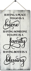 Having Somewhere to Go Decor Sign, Printed Wood Wall Art Sign, Housewarming Gifts, Funny Home Signs Decor, Hanging Wood Sign Home Decorative, Rustic Farmhouse Wood Sign Decor Wall Art 12x6 in