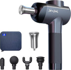 BOB AND BRAD X6 Pro Massage Gun Deep Tissue Percussion with Metal Head Therapy, Professional Muscle Massage Gun for Athletes, Electric Massager Gun for Pain Relief